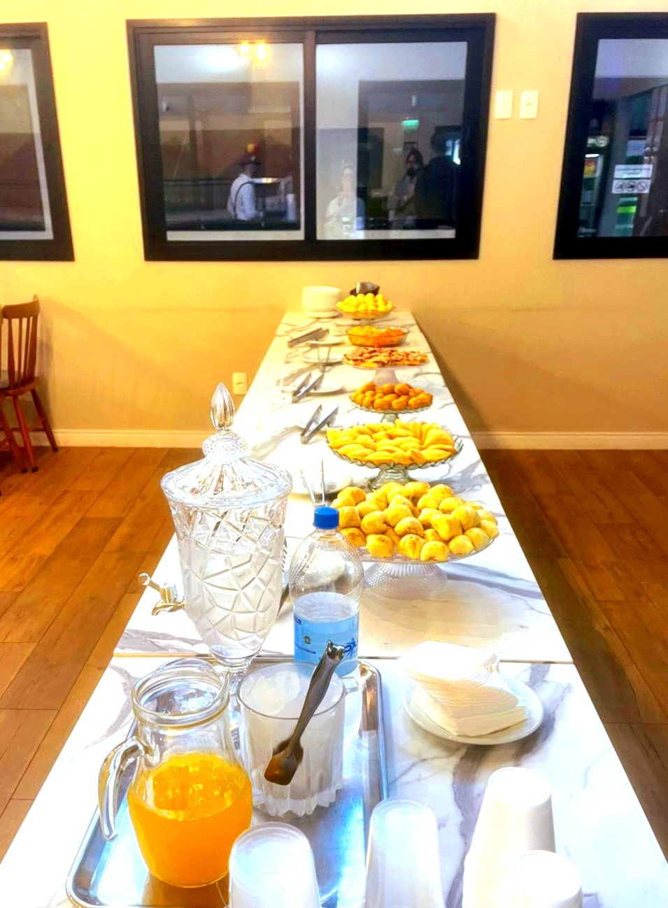 Realização de eventos corporativos